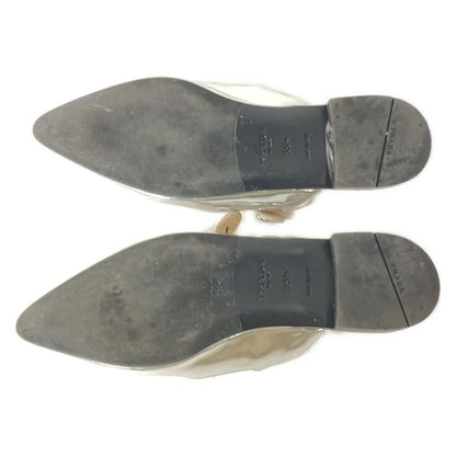 Prada Sandals 35 1 2 Women - Silver Leather