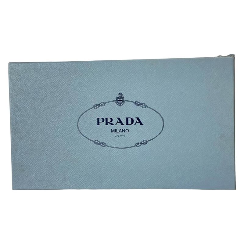 Prada Sandals 35 1 2 Women - Silver Leather