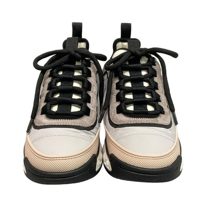 Chanel Sneakers 37 Women - G39982 Grey X Beige X Multi Coco Mark Matelasse