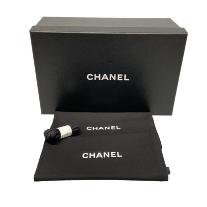 Chanel Sneakers 37 Women - G39982 Grey X Beige X Multi Coco Mark Matelasse