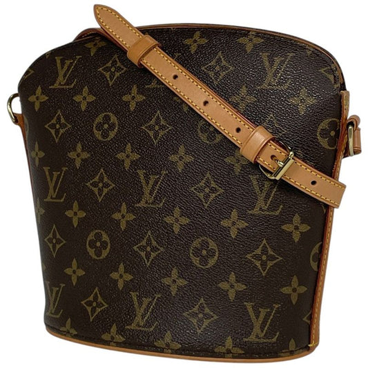 Louis Vuitton Drouot Crossbody Shoulder Bag Monogram Brown M51290 Women