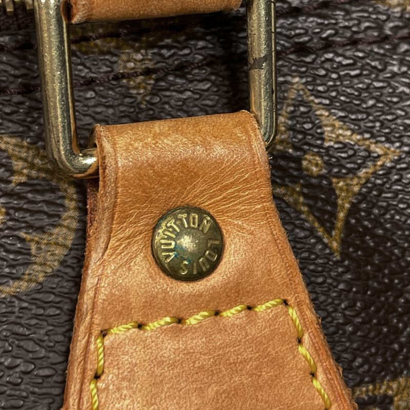 Louis Vuitton Speedy 30 Boston Bag Commuter Handbag Monogram Brown M41526 Women