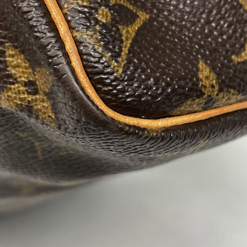 Louis Vuitton Speedy 30 Boston Bag Commuter Handbag Monogram Brown M41526 Women