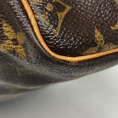 Louis Vuitton Speedy 30 Boston Bag Commuter Handbag Monogram Brown M41526 Women