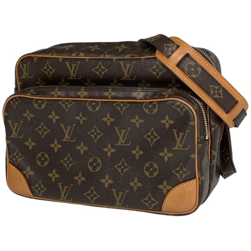 Louis Vuitton Nile Crossbody Shoulder Bag Monogram Brown M45244 Women