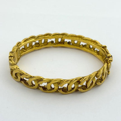Chanel Coco Mark Bracelet GP Gold Ladies