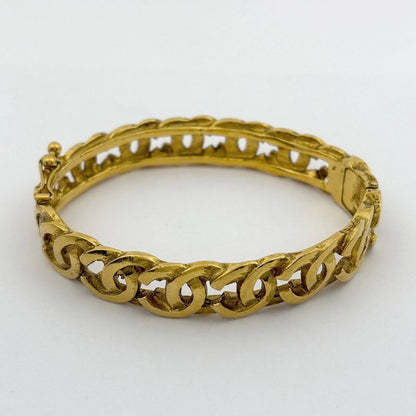 Chanel Coco Mark Bracelet GP Gold Ladies