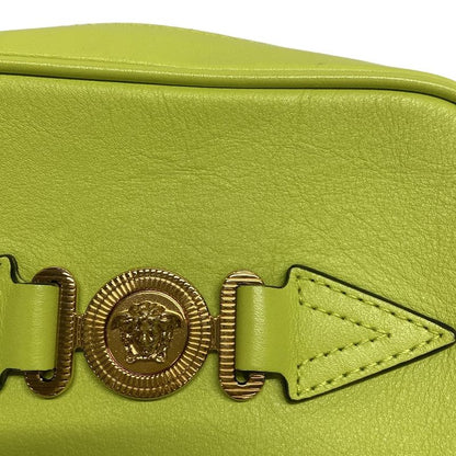 Versace Shoulder Bag Biggie 1000721 Yellow Leather