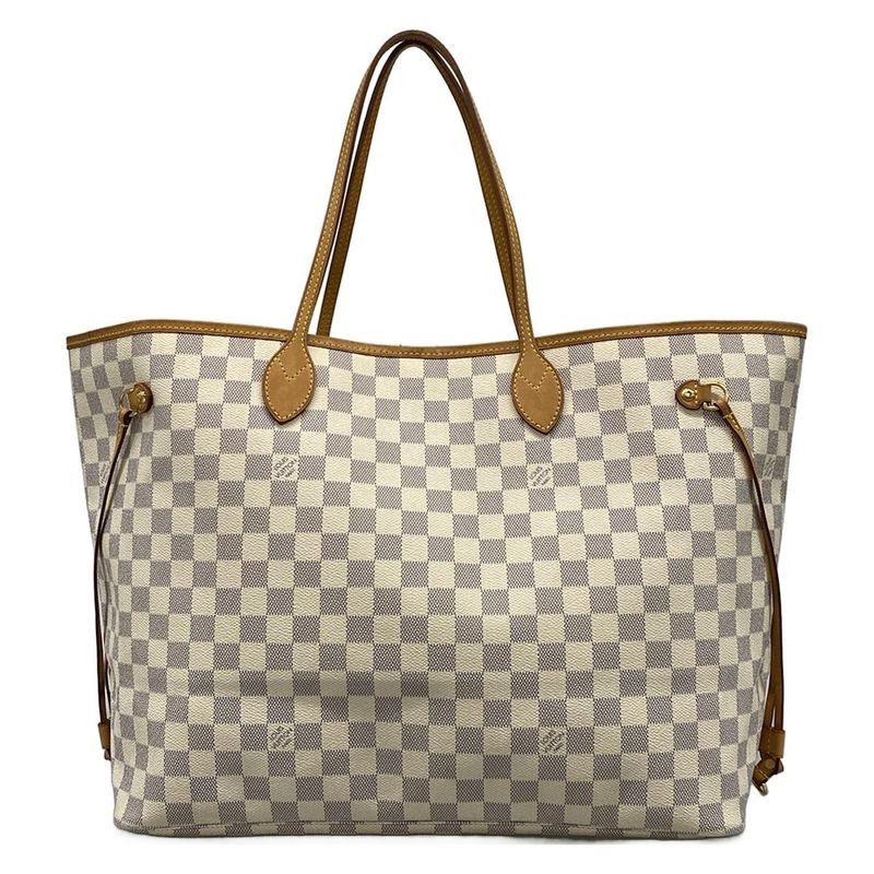 Louis Vuitton Damier Neverfull GM N51108 Azure Tote Bag
