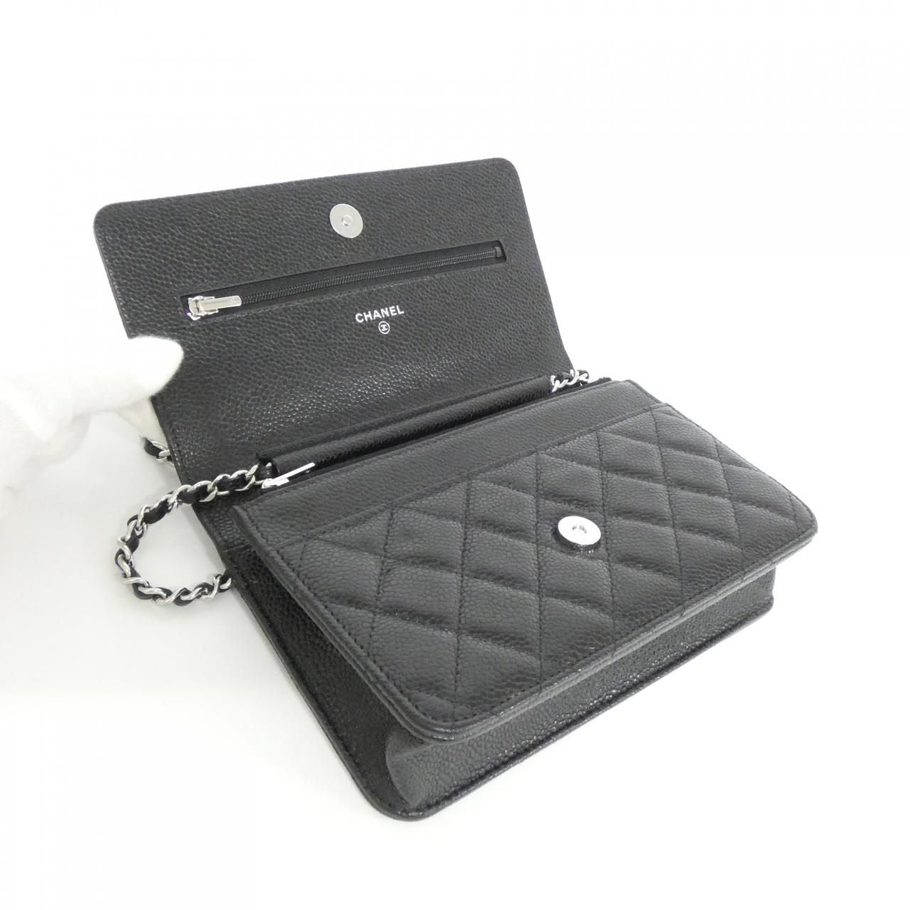 Chanel Timeless Classic Line Ap0250 Chain Wallet