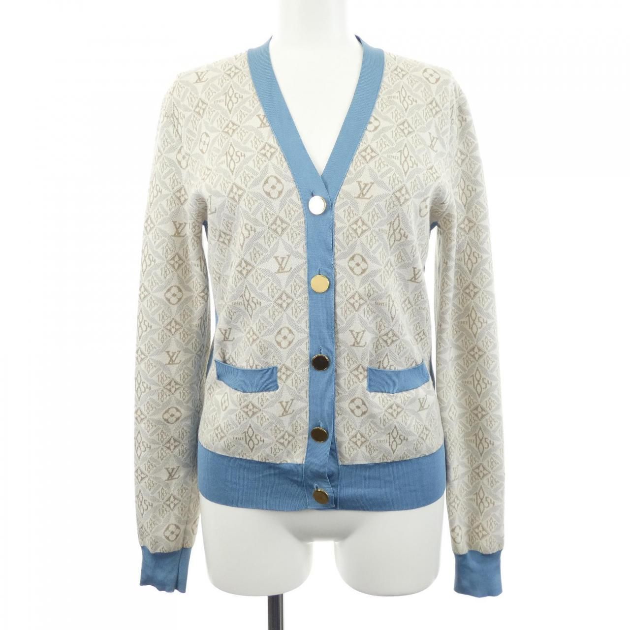Louis Vuitton Since1854 Contrast Trim Fmkc89lw2 Cardigan