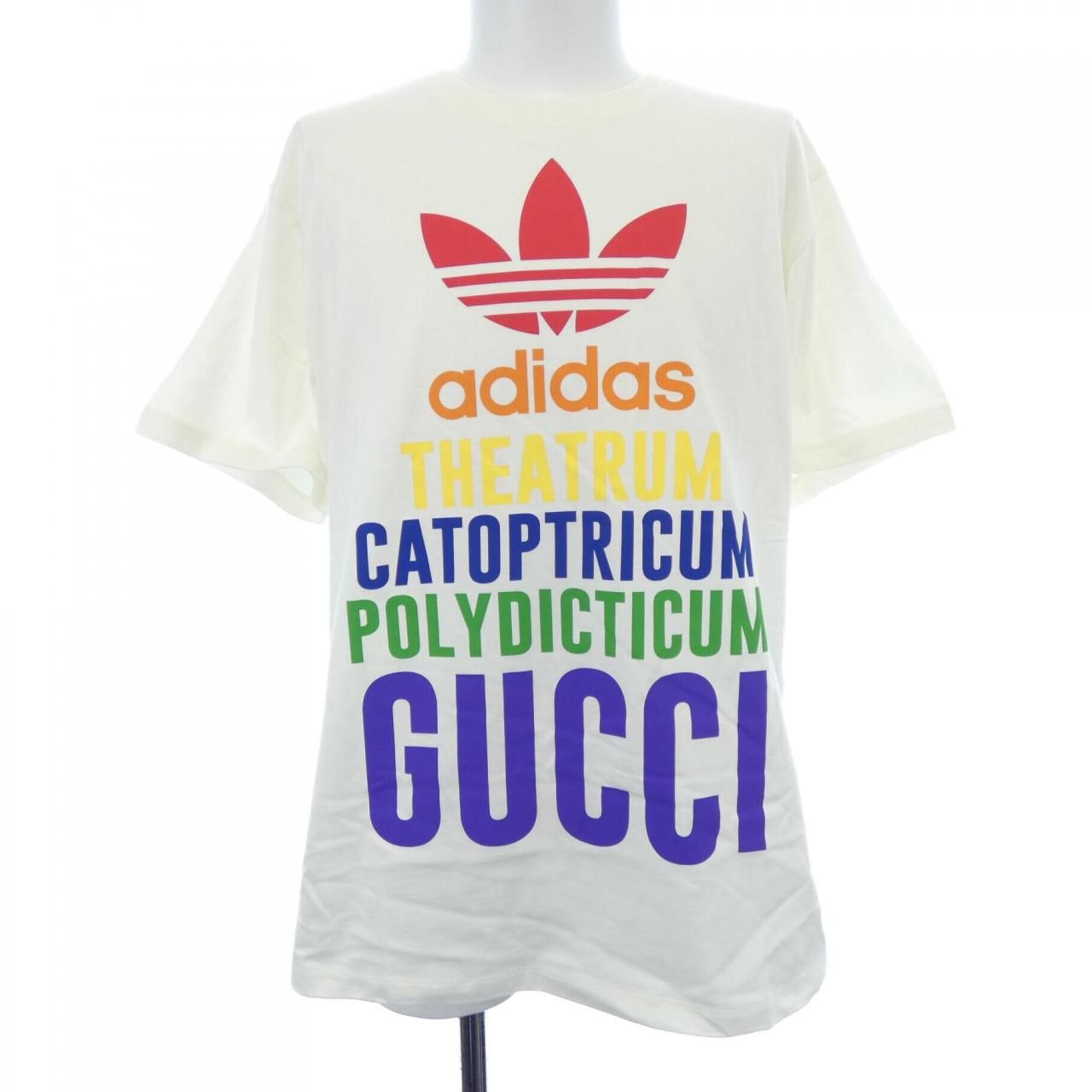 Gucci Adidas Cotton Jersey T-Shirt 717422 Xjexj T-Shirt