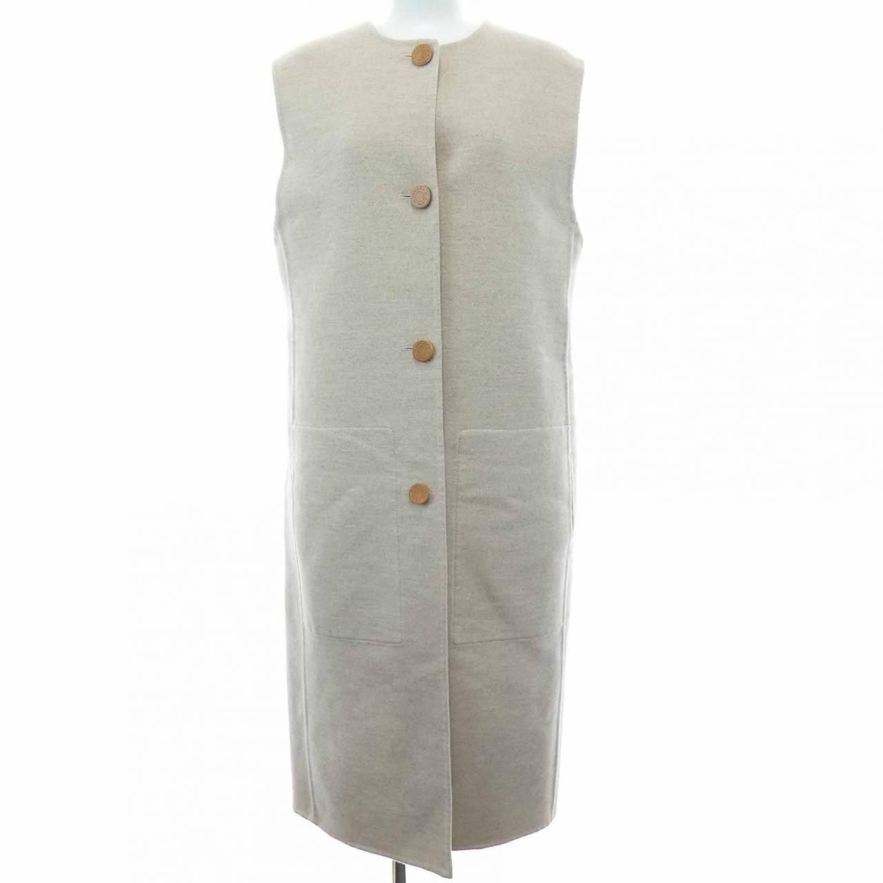 Hermes Double Face 3h0191db Long Vest