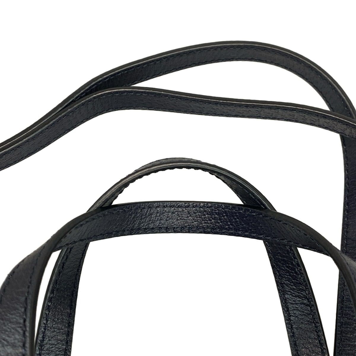 Gucci Tote Bag Excellent Condition GG Supremeggmarmont 765043 Ivory X Navy 2way