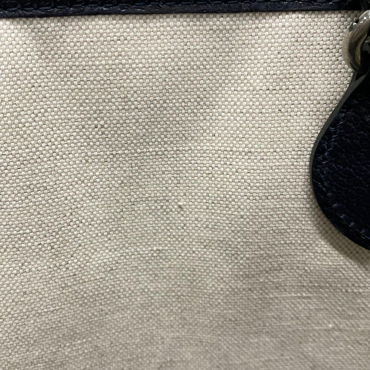 Gucci Tote Bag Excellent Condition GG Supremeggmarmont 765043 Ivory X Navy 2way