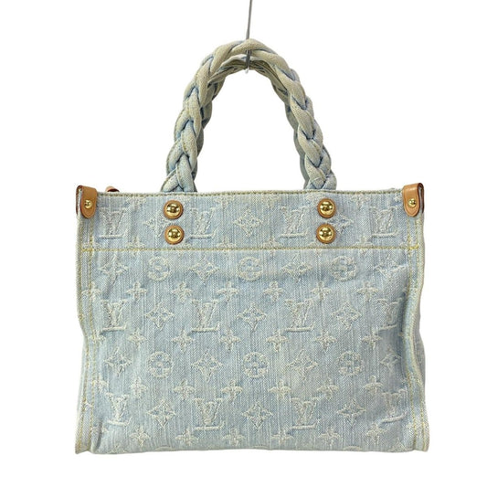 Louis Vuitton Tote Bag Monogram Denim Red Togo - M24897 Sky Blue Denim Cotton