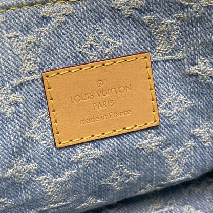 Louis Vuitton Tote Bag Monogram Denim Red Togo - M24897 Sky Blue Denim Cotton