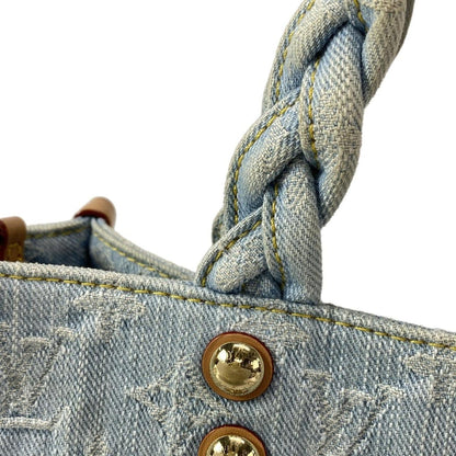 Louis Vuitton Tote Bag Monogram Denim Red Togo - M24897 Sky Blue Denim Cotton