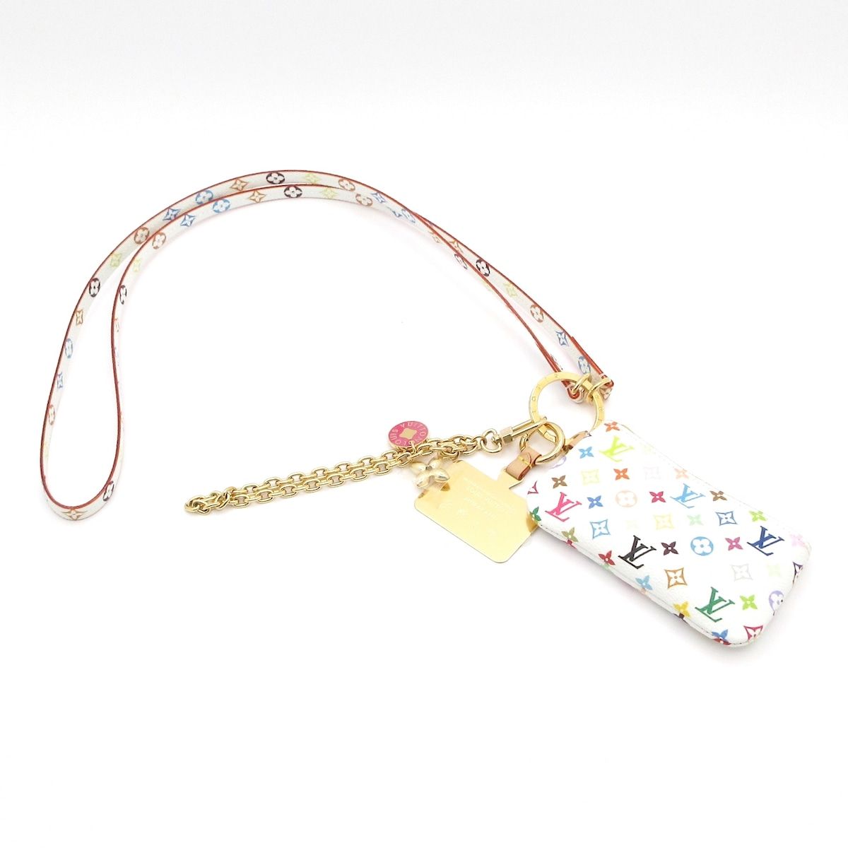 Louis Vuitton Mobile Phone Case Monogram Multicolor Excellent Condition Lvxtm