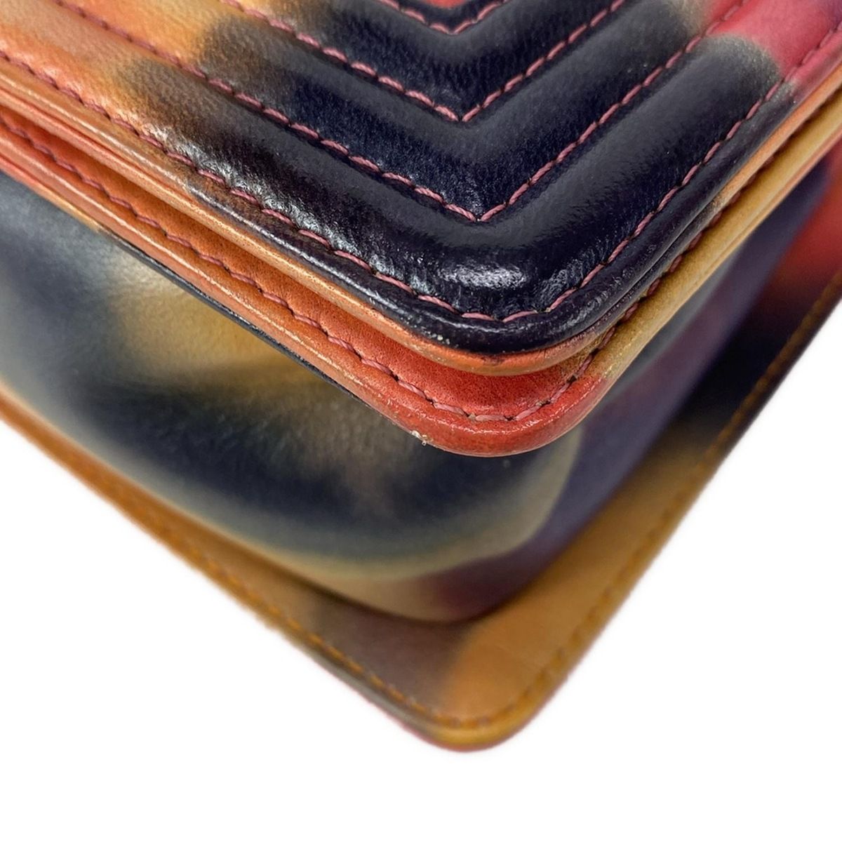 Chanel Shoulder Bag Boy Chanel/matelasse/flower Power A90833 Pink X Multi