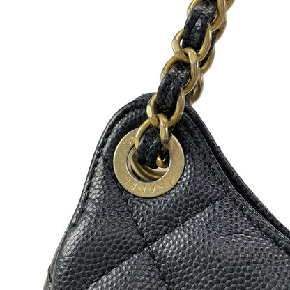 Chanel Shoulder Bag Matelasse / Hobo As3693 Black Gold Hardware / Metal Serial