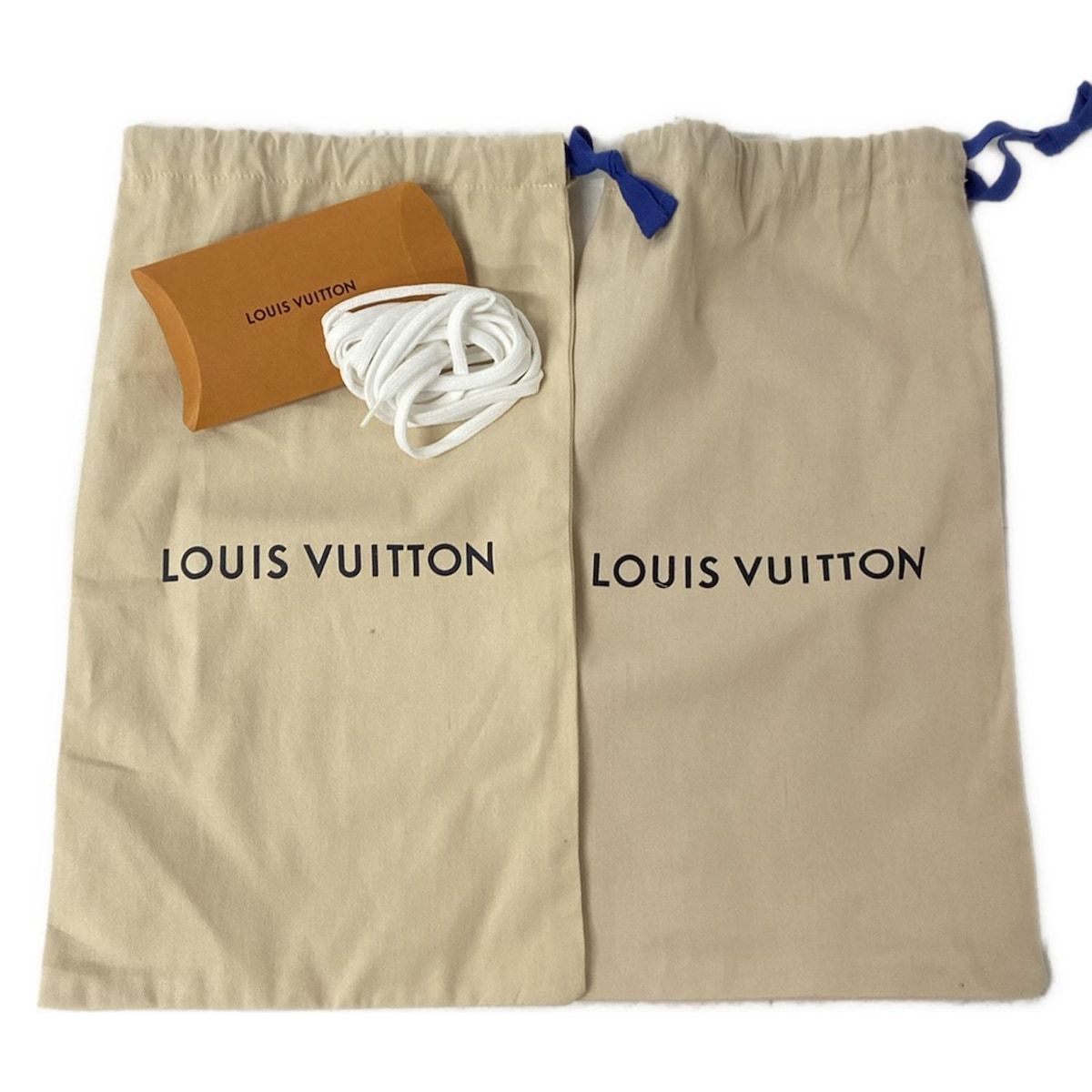 Louis Vuitton Sneakers 8 Men's Luxembourg Line Sneakers White X Multi Leather