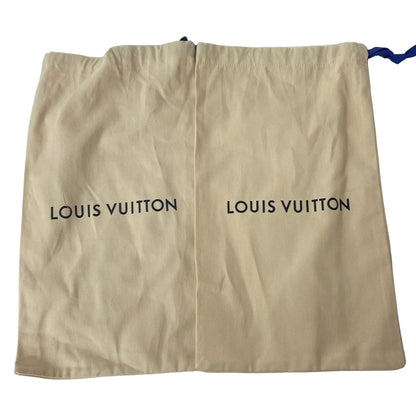 Louis Vuitton Driving Shoes 7 1/2 Men's LV Driver Line Loafers White X Light