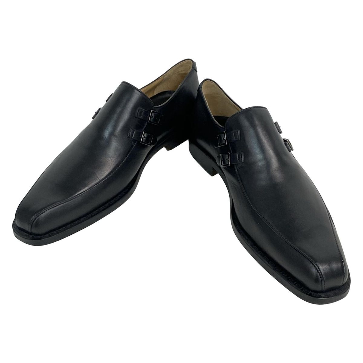 Gianniversace Shoes 40 1/2 Men's - Black Leather