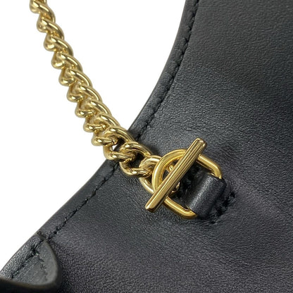 Gucci Shoulder Bag Excellent Condition Sherry / Sylvie 494646 Black Chain