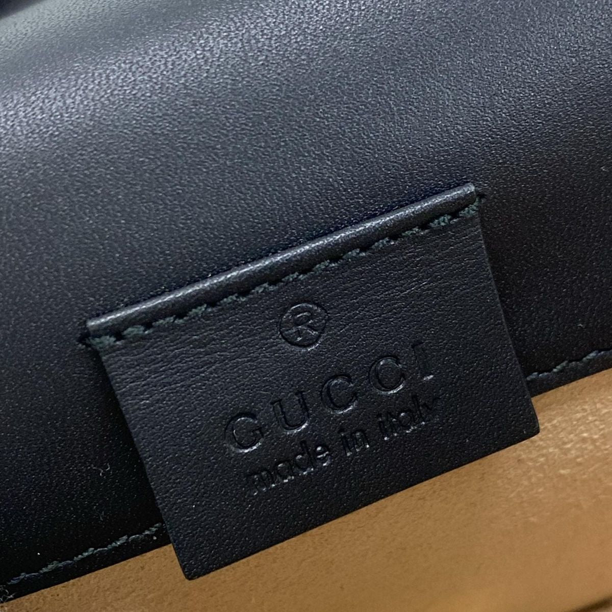 Gucci Shoulder Bag Excellent Condition Sherry / Sylvie 494646 Black Chain