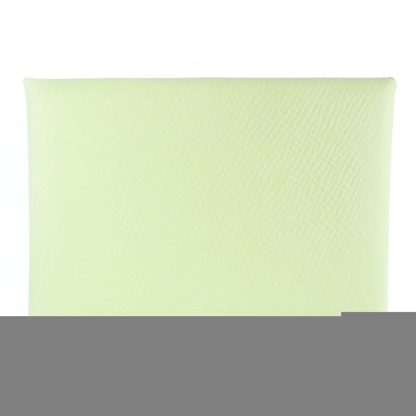 Unused Item◇Hermes Calvi Duo Vaux Epson Jaune Milton Silver Hardware Coin Case