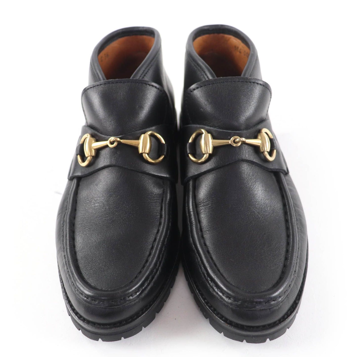 Extremely Gucci 104 0088 Horsebit Leather Ankle