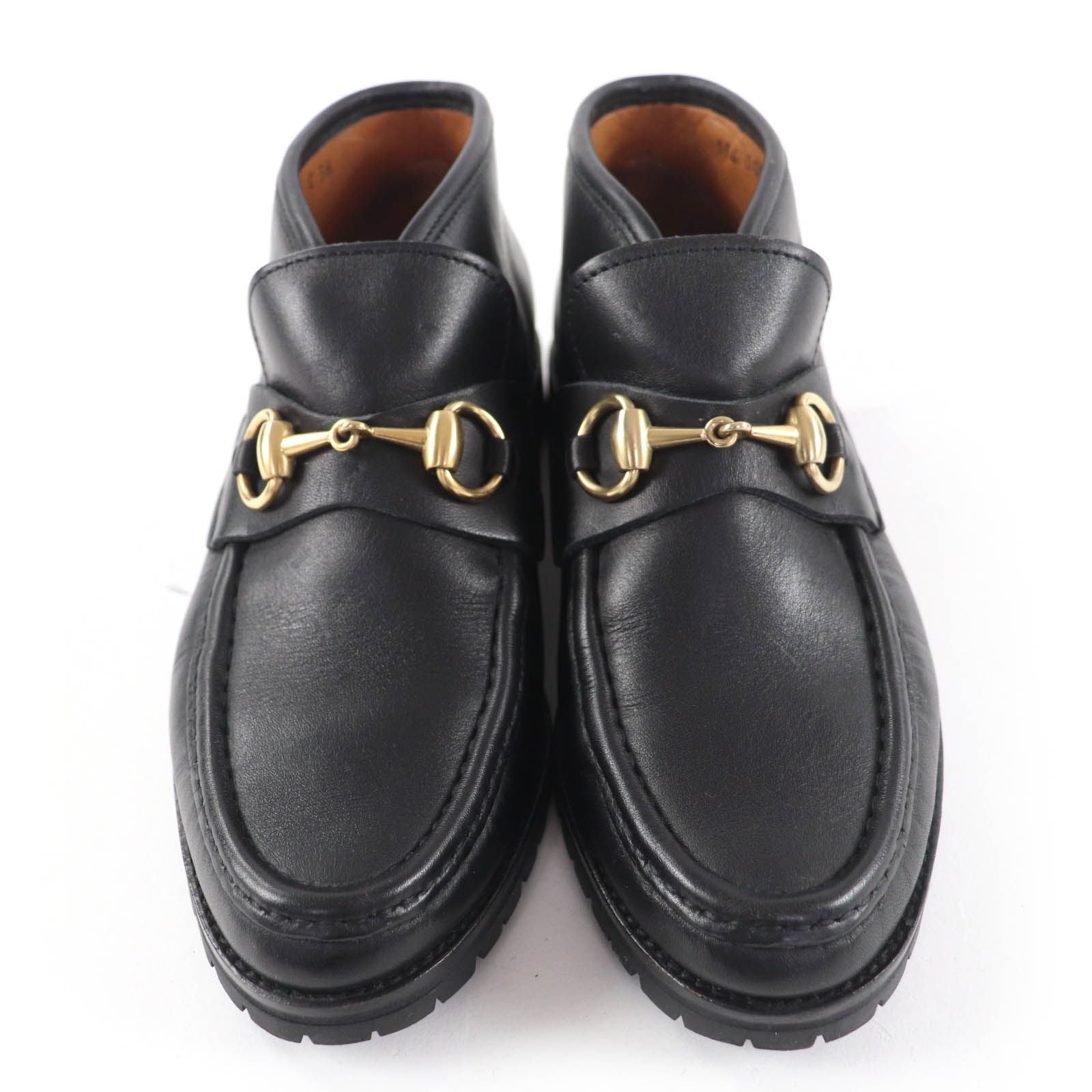 Extremely Gucci 104 0088 Horsebit Leather Ankle
