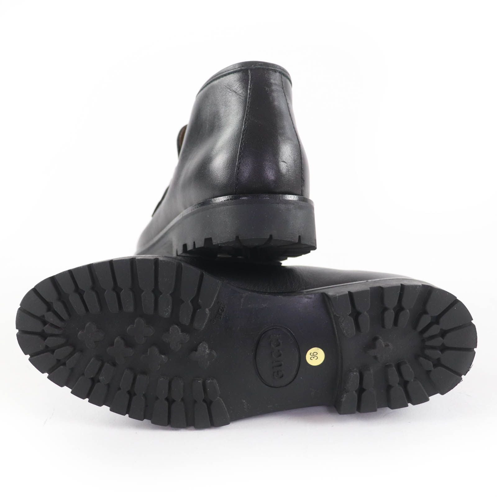 Extremely Gucci 104 0088 Horsebit Leather Ankle