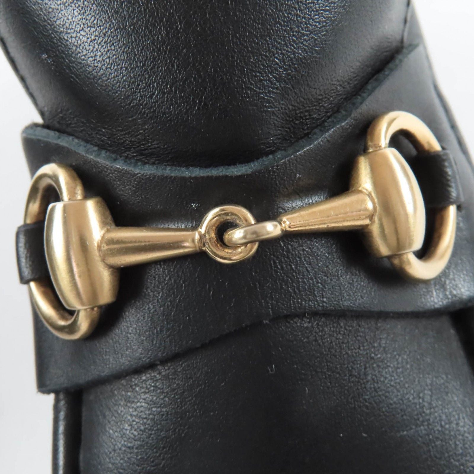 Extremely Gucci 104 0088 Horsebit Leather Ankle