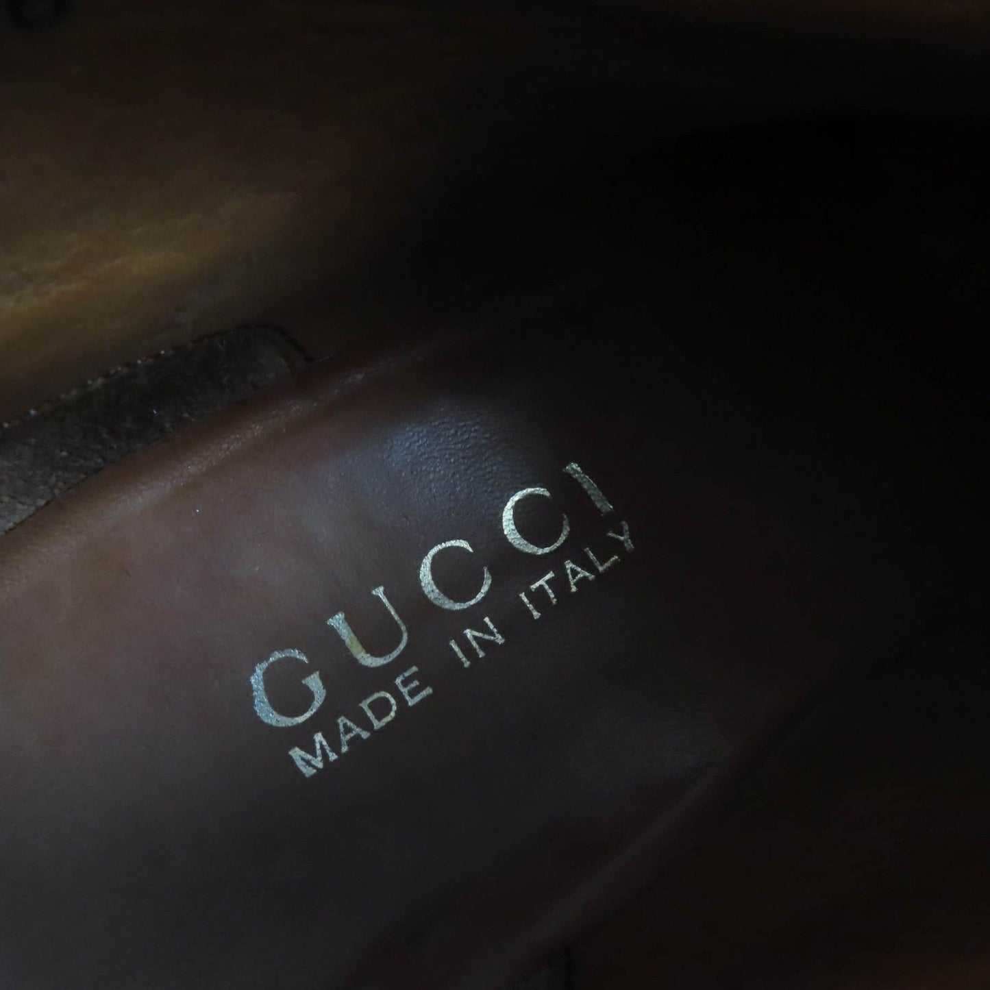 Extremely Gucci 104 0088 Horsebit Leather Ankle