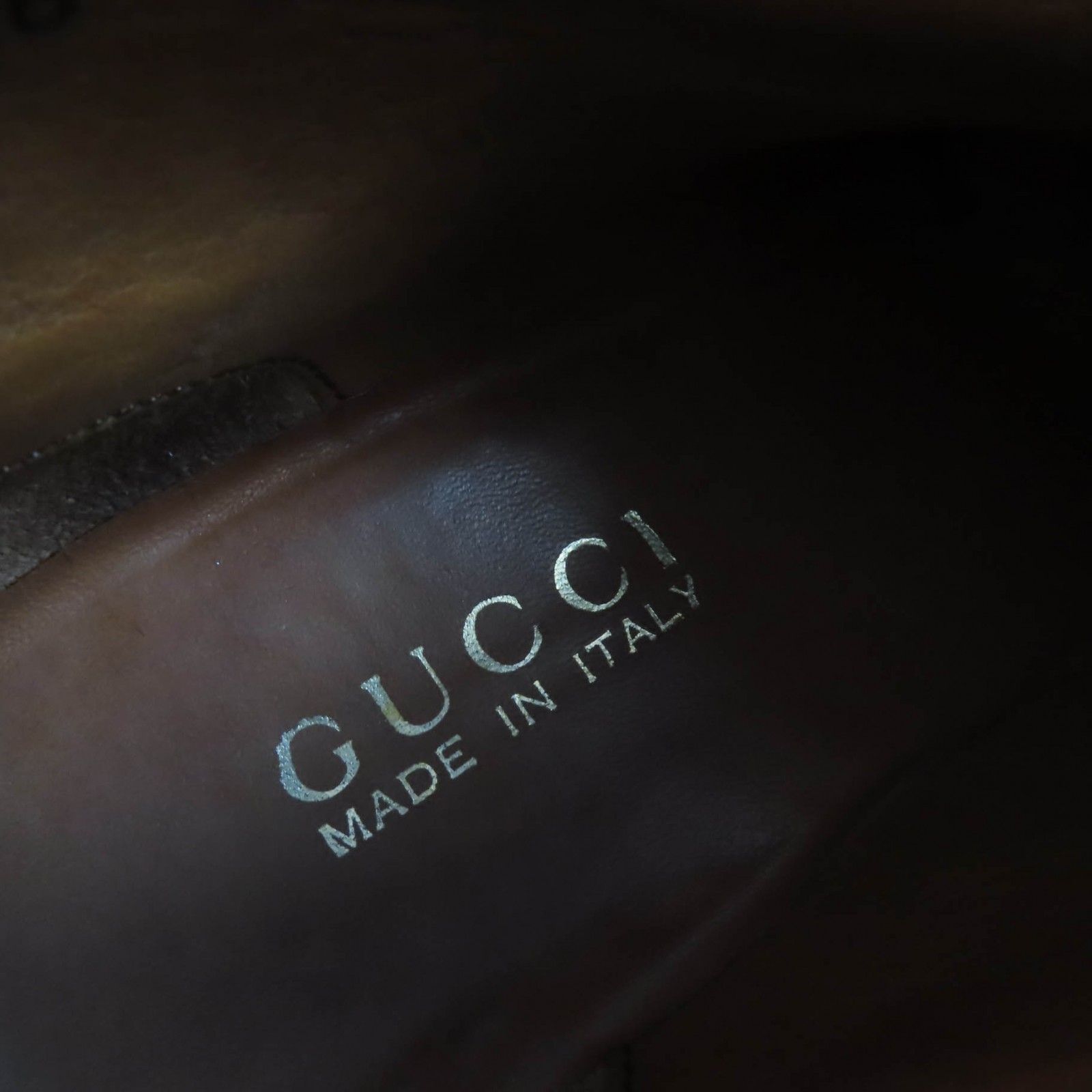 Extremely Gucci 104 0088 Horsebit Leather Ankle