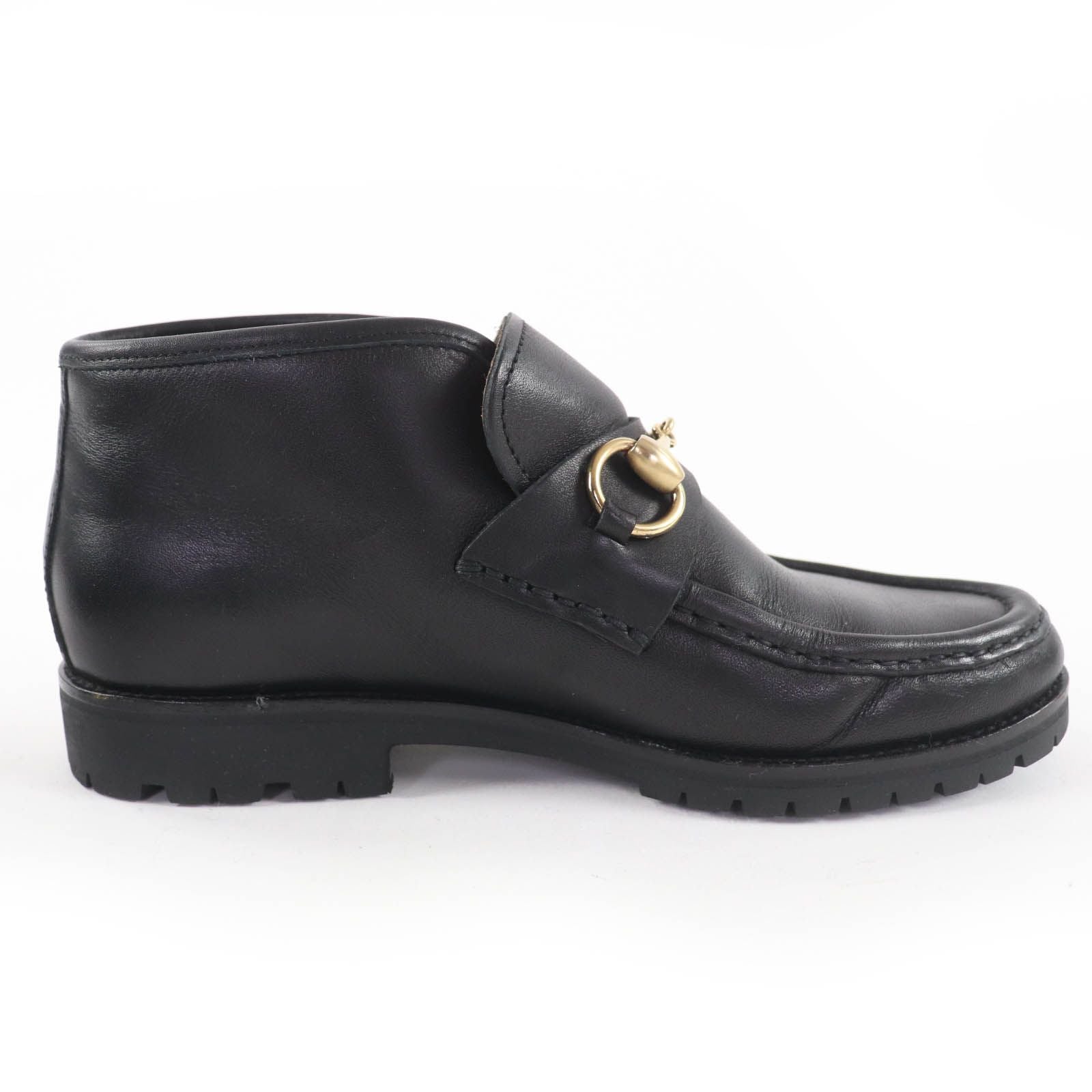 Extremely Gucci 104 0088 Horsebit Leather Ankle