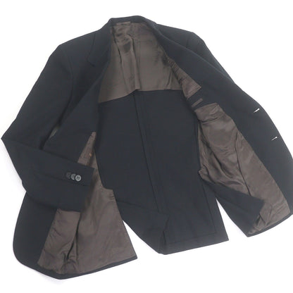 Quality□Louis Vuitton 100% Cotton Lv Logo Button Single Blue Leather