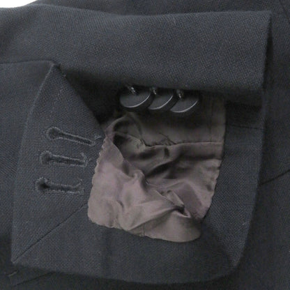 Quality□Louis Vuitton 100% Cotton Lv Logo Button Single Blue Leather