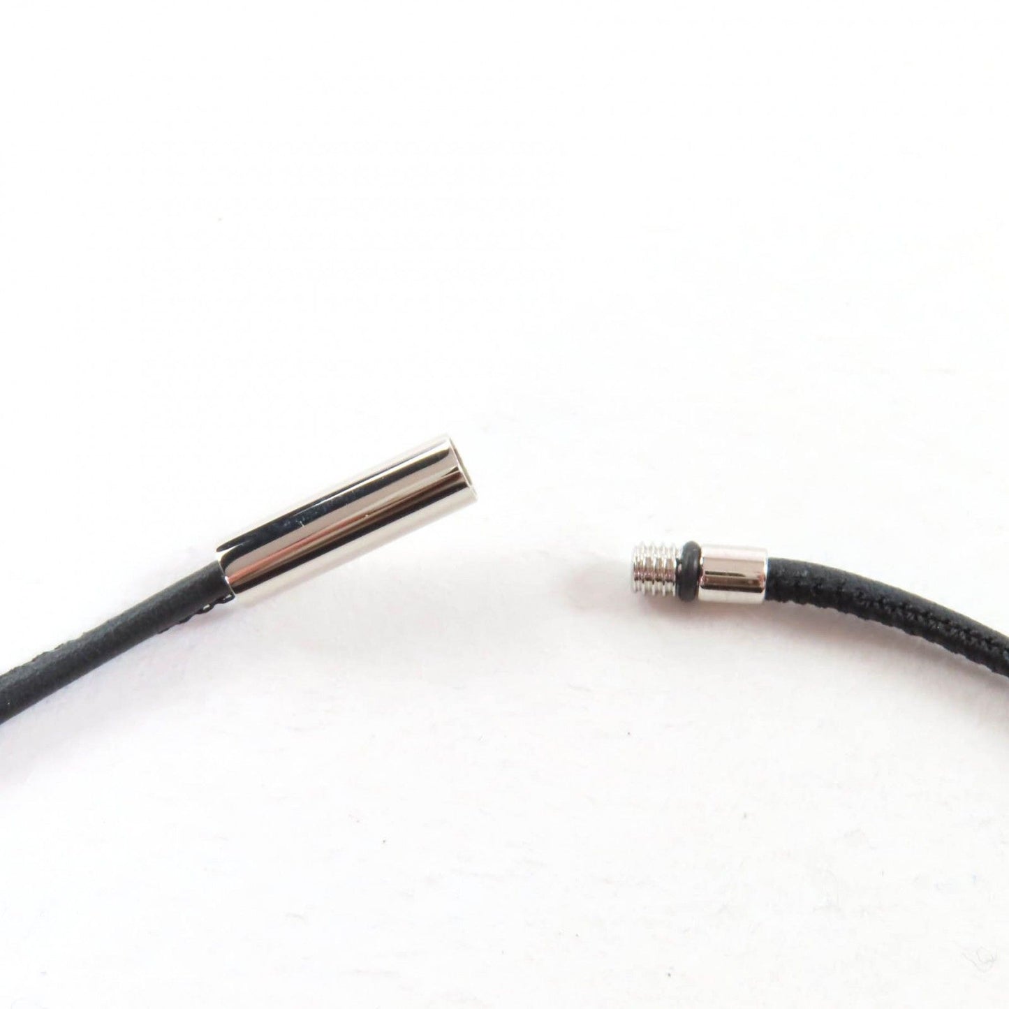 Hermes Eclipse Necklace Pendant Choker Orange Blue