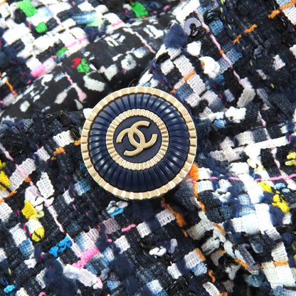 Extremely △Chanel 20c P62686 Here Mark Button Front