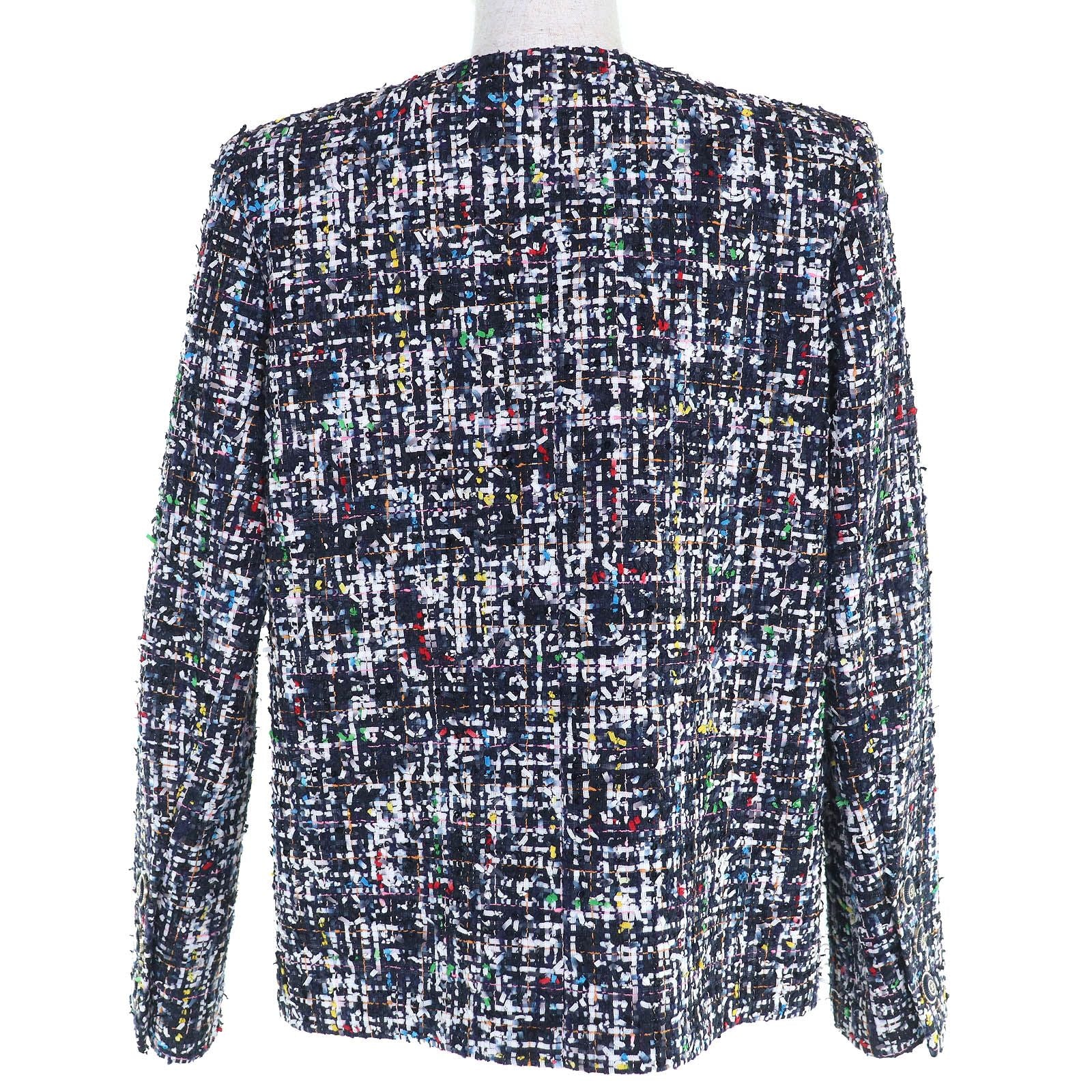 Extremely △Chanel 20c P62686 Here Mark Button Front