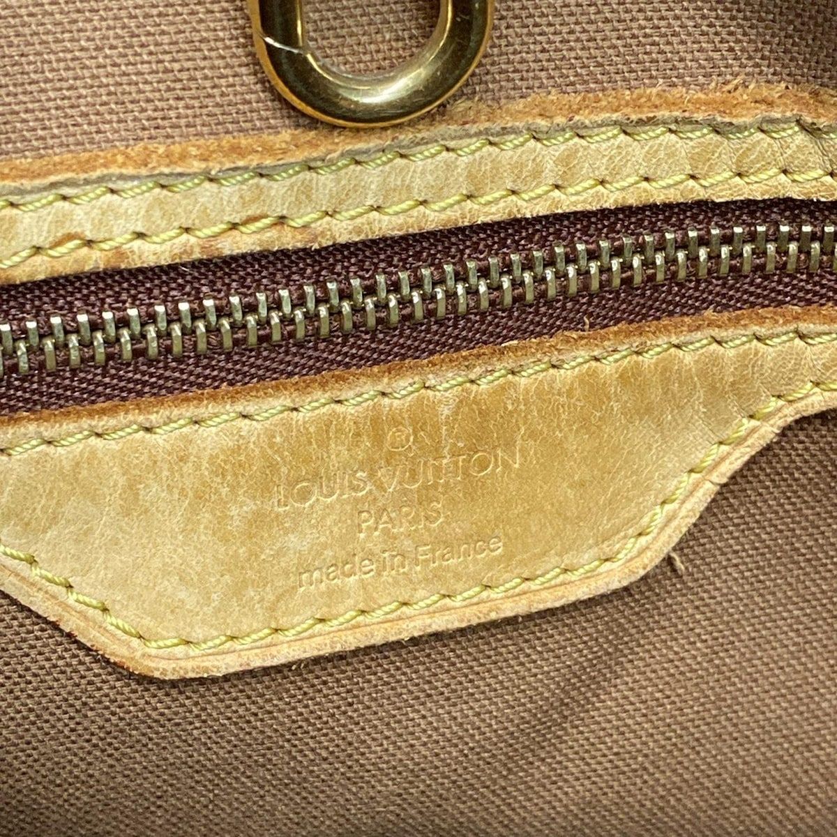 Louis Vuitton Tote Bag Monogram Batignolles M51156 Outside Leather Reupholstered