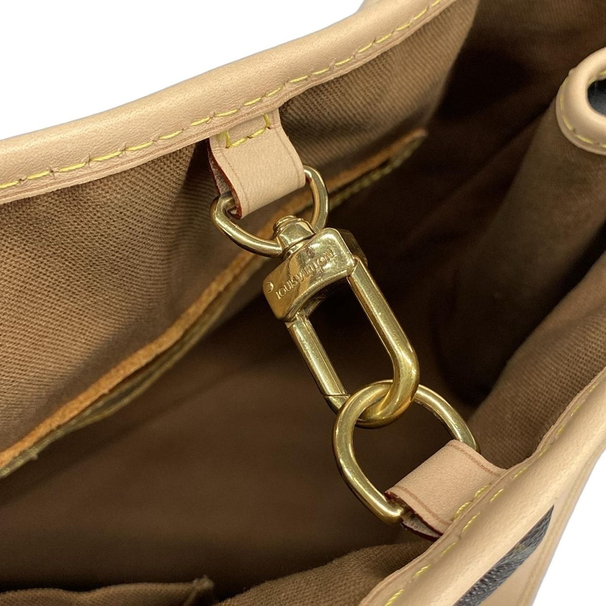 Louis Vuitton Tote Bag Monogram Batignolles M51156 Outside Leather Reupholstered