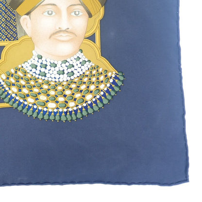Hermes CARE 90 Splendeur DES Maharajas Maharaja's Splendor India Scarf Silk