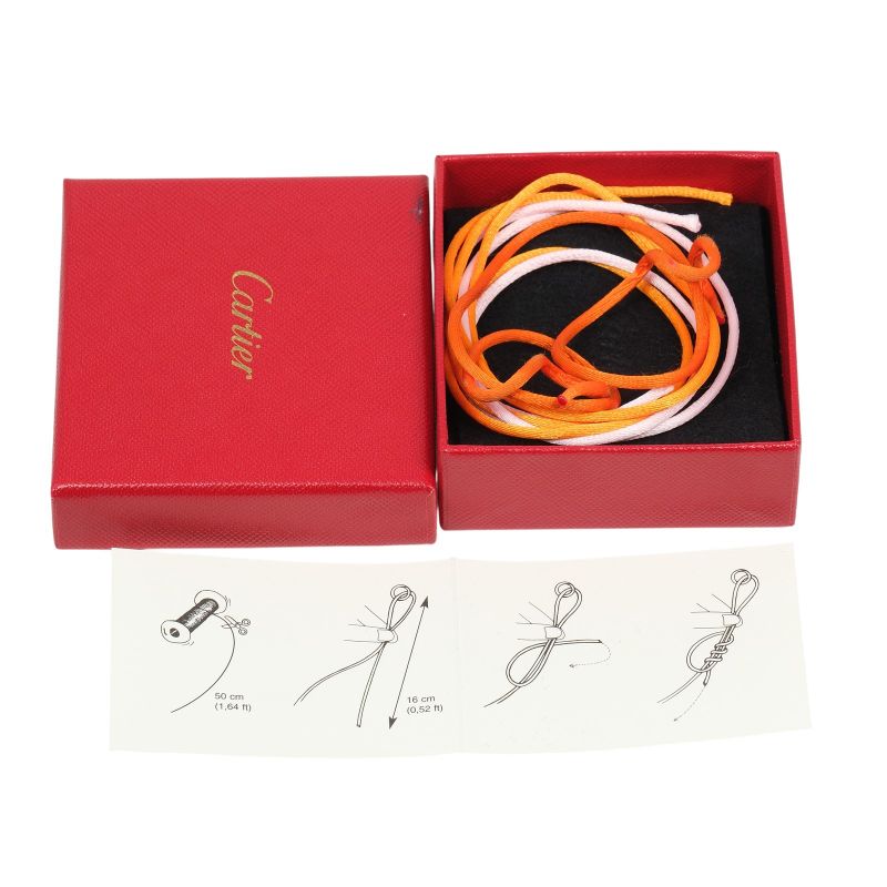 Cartier Love Charity 18k Pink Gold Women's 2.45g Bracelet