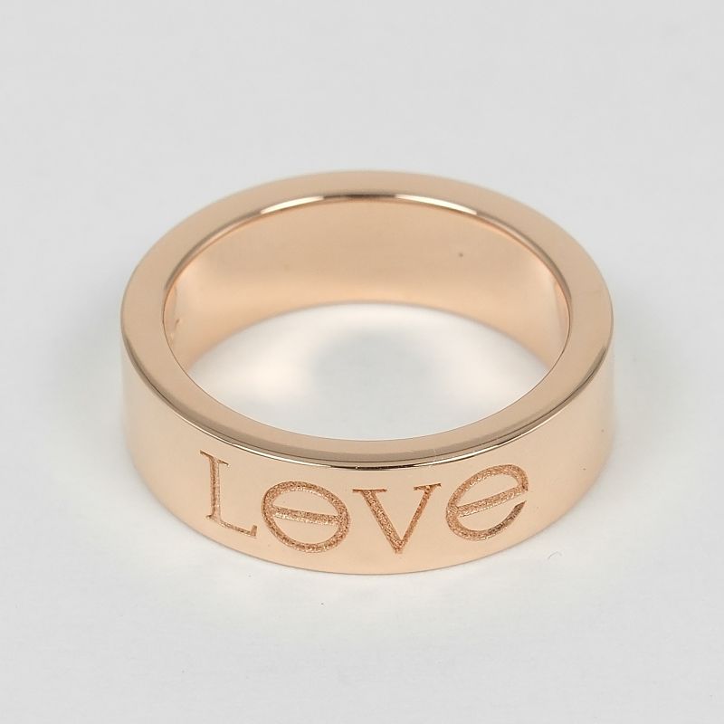 Cartier Love Charity 18k Pink Gold Women's 2.45g Bracelet