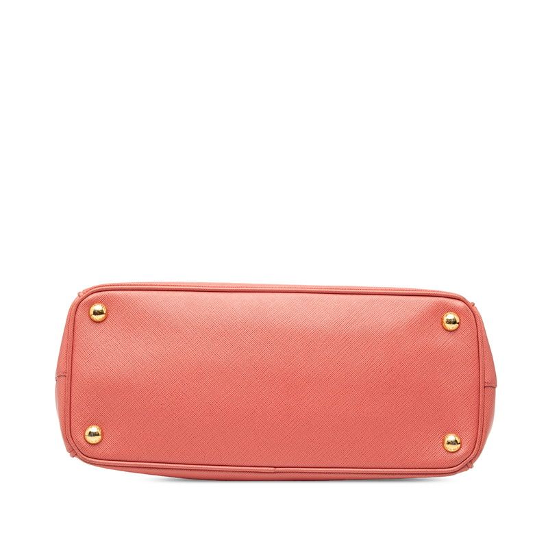 Prada Galleria Handbag Shoulder 2way Bn2274 Pink Saffiano Leather Women's Prada