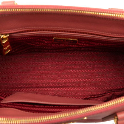 Prada Galleria Handbag Shoulder 2way Bn2274 Pink Saffiano Leather Women's Prada